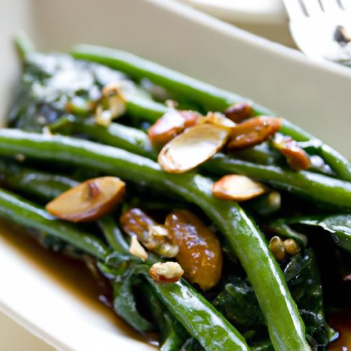 Crunchy Elegance: Sautéed Green Beans with Toasted Almonds