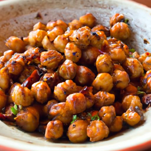 Spicy Buffalo ‌Roasted Chickpeas: A Crunchy Protein Boost