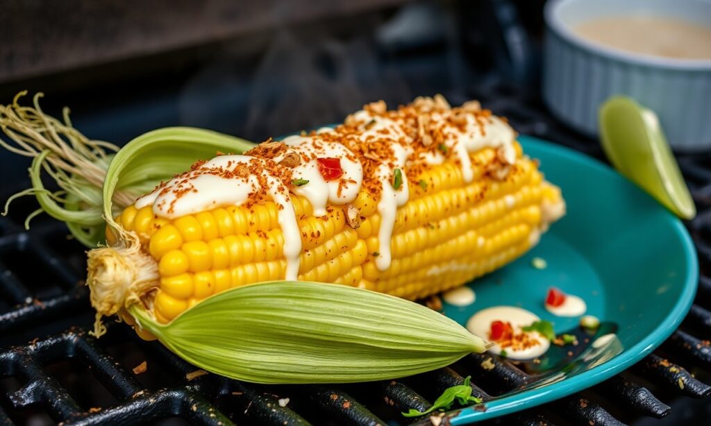 Creamy Vegan Elote: Best Mexican street corn with a delightful twist.