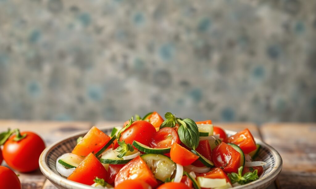 Fresh Coban Salatasi: Vibrant Turkish shepherd's salad recipe.