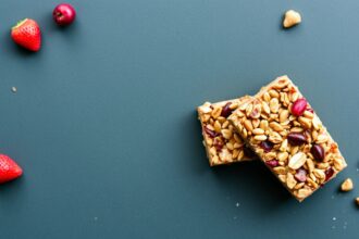 Easy no-bake granola bars for healthy snacks.