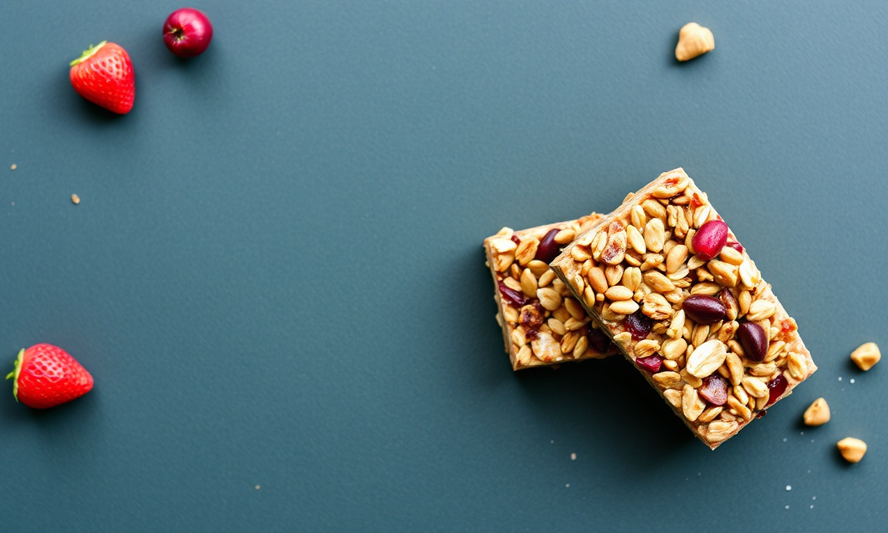 Easy no-bake granola bars for healthy snacks.