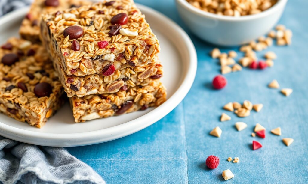 Easy no-bake granola bars recipe for healthy, quick snacks.
