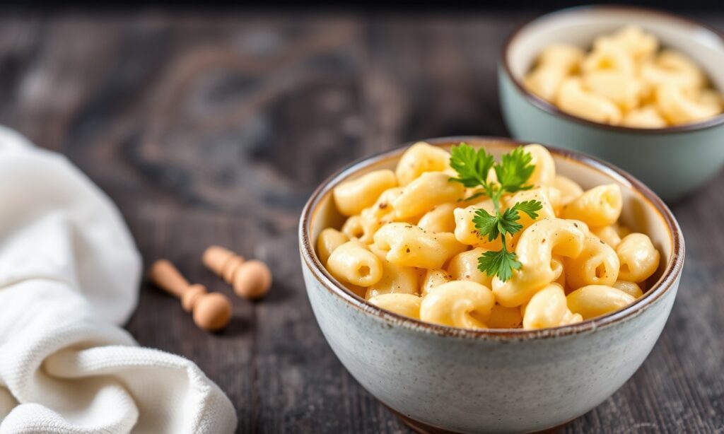 Creamy low-calorie mac cheese tips for delicious comfort food.