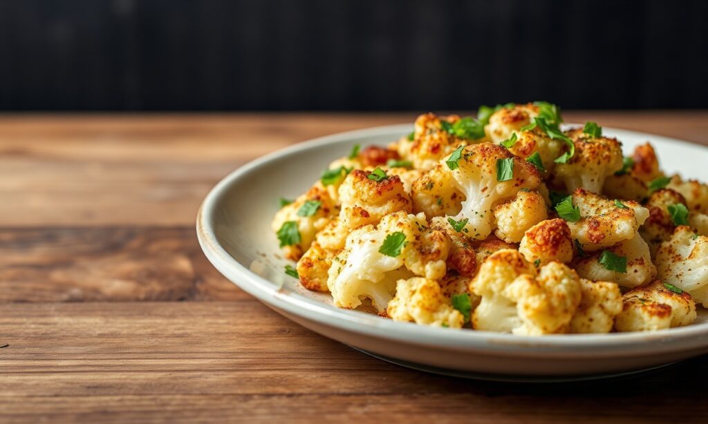 Crispy cauliflower hash browns: healthy classic twist.