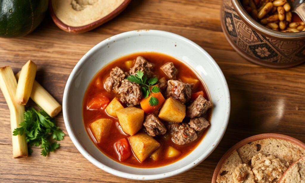Charquicán Uncovered: Hearty Chilean beef and vegetable stew.