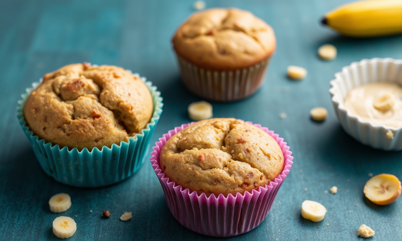 Gluten-free banana bread muffins, a healthy classic twist.