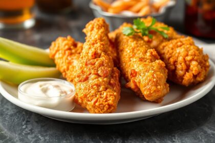 Air-fried chicken, ultimate guide to crispy, light perfection.