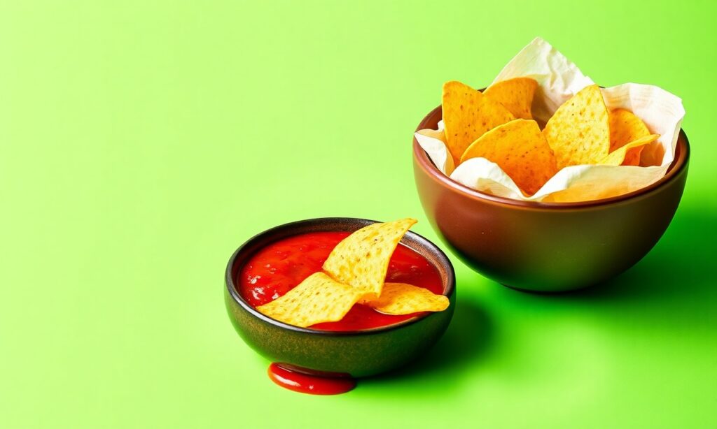 Irresistible chips salsa duo magic: three reasons it's perfect.