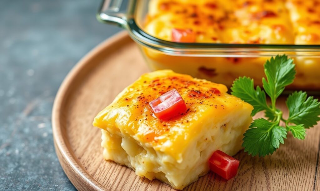 Vibrant Causa Rellena: Peru's delicious potato casserole delight.