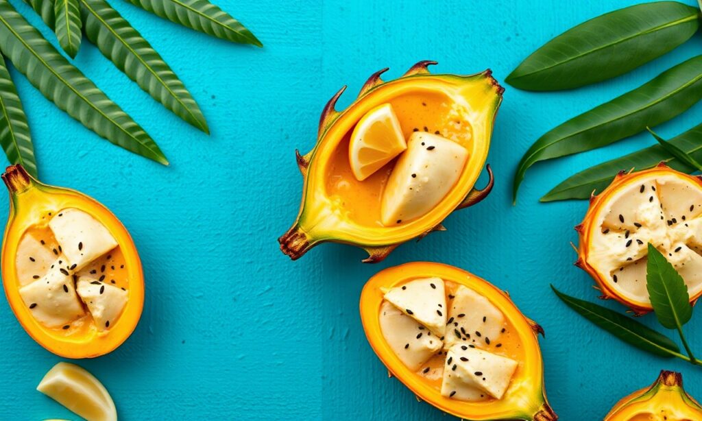 Delicious Jackfruit Curry: Tropical twist on comforting classic food.