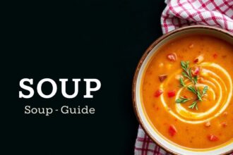 Hearty Harvest vegetable and bean soup recipe inspiration.