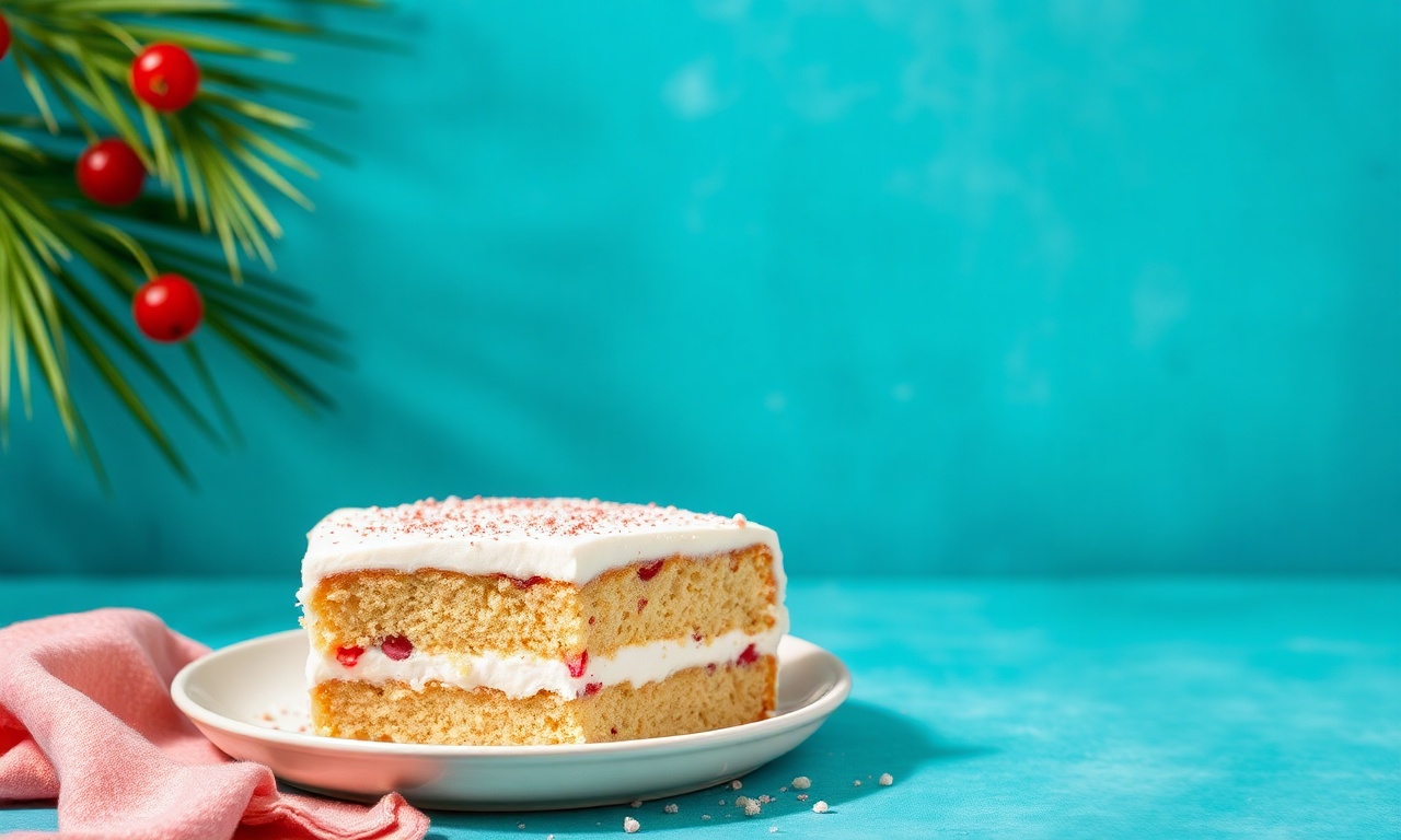 Creamy Coquito Tres Leches cake, a Caribbean delight.