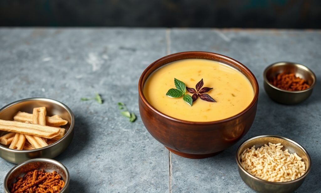 Exploring Indian Mulligatawny soup: a fragrant, spiced culinary delight.