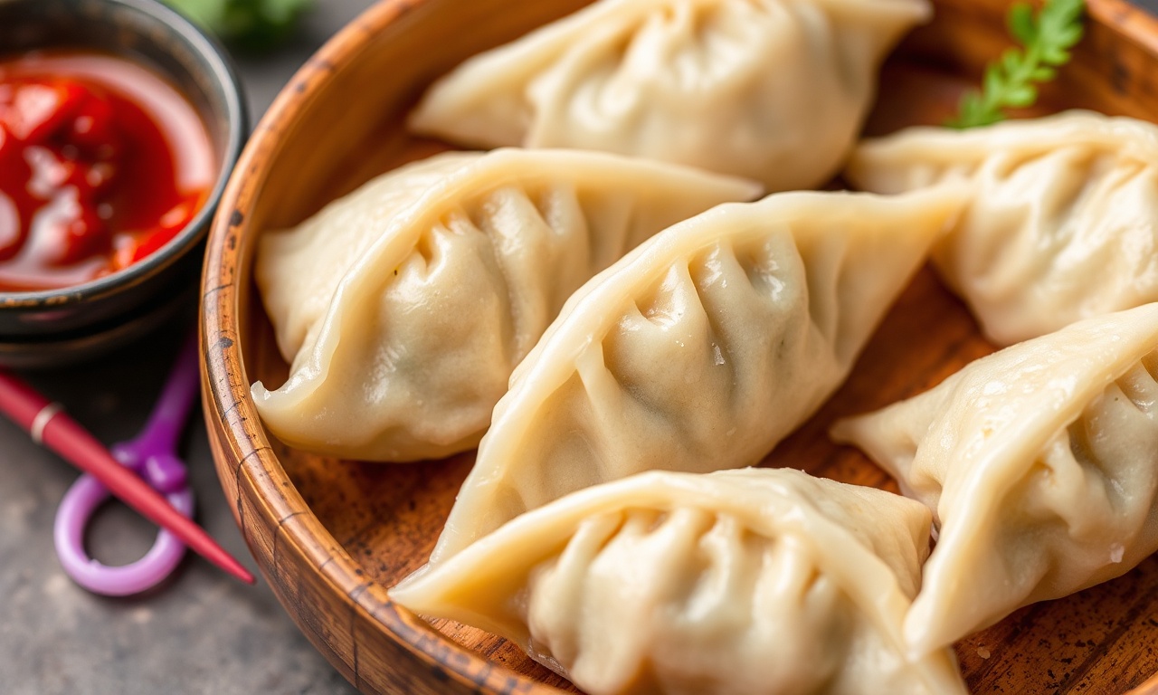 Delicious vegan gyoza: flavorful vegetable dumplings recipe.