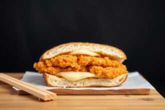 Crispy chicken katsu sando: Japan's ultimate sandwich treat.