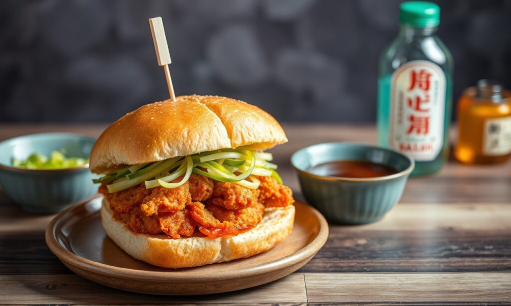 Crispy chicken katsu sando: Japan's ultimate sandwich treat.
