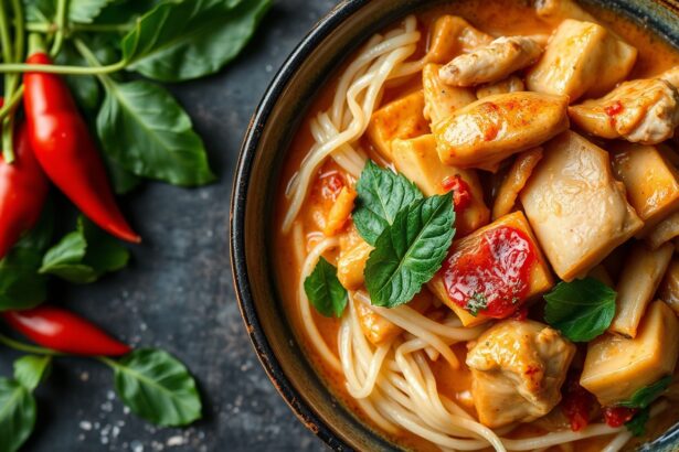 Pad Kra Pao Gai: Spicy Thai basil chicken, a delightful dish.