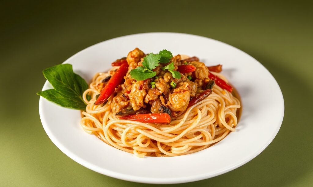 Pad Kra Pao Gai: flavorful Thai delight, easy to make.
