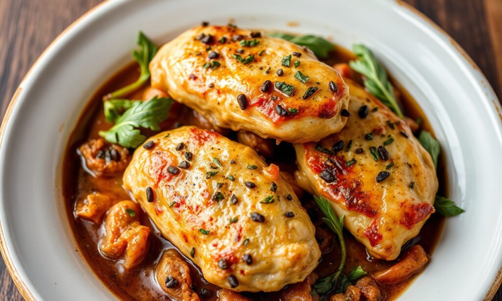 Savor flavor: Tuscan chicken skillet recipe, one bite at a time.