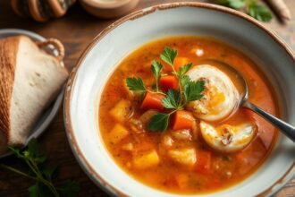 Savoring Sicily: Delicious fish soup, a rich culinary tradition.