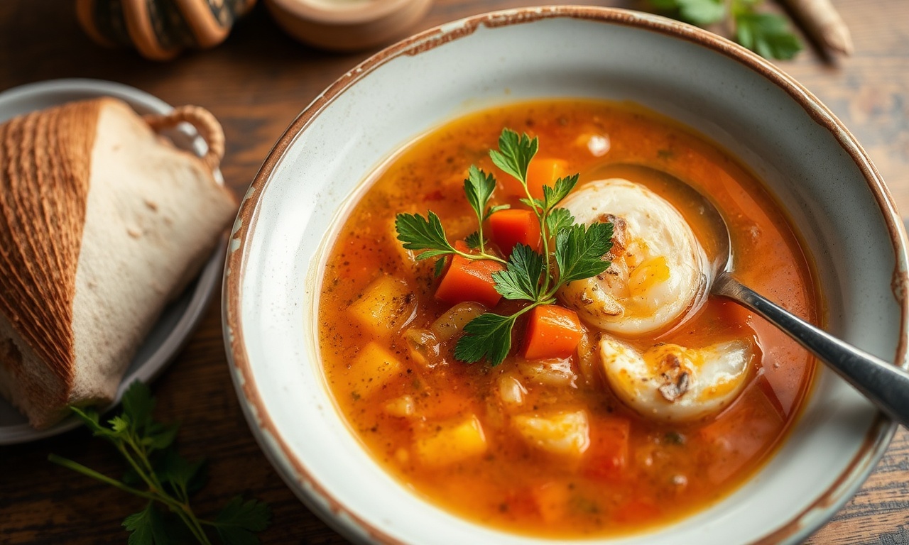 Savoring Sicily: Delicious fish soup, a rich culinary tradition.