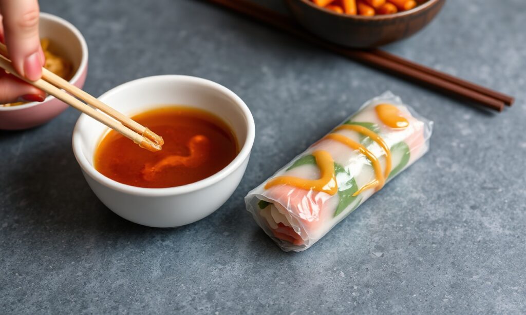 Unlocking secrets: Authentic Vietnamese spring roll sauce recipe.