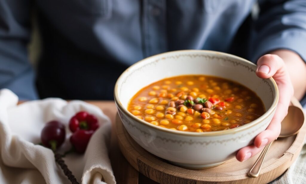 Lentejas Love: Hearty classic lentil soup, perfect comfort food.