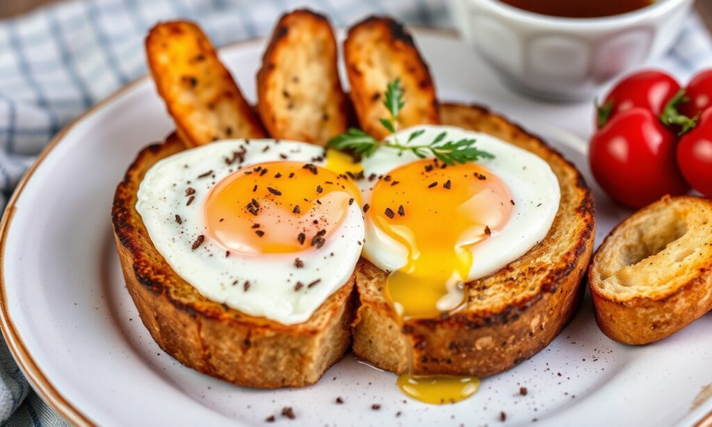 Eggs perfect with toast soldiers: ultimate comfort breakfast mastery.