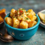Papas Chorreadas: Cheesy Colombian potatoes, a delicious culinary discovery.