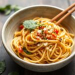 Power-packed plant protein noodles, easy Instant Pot recipe.