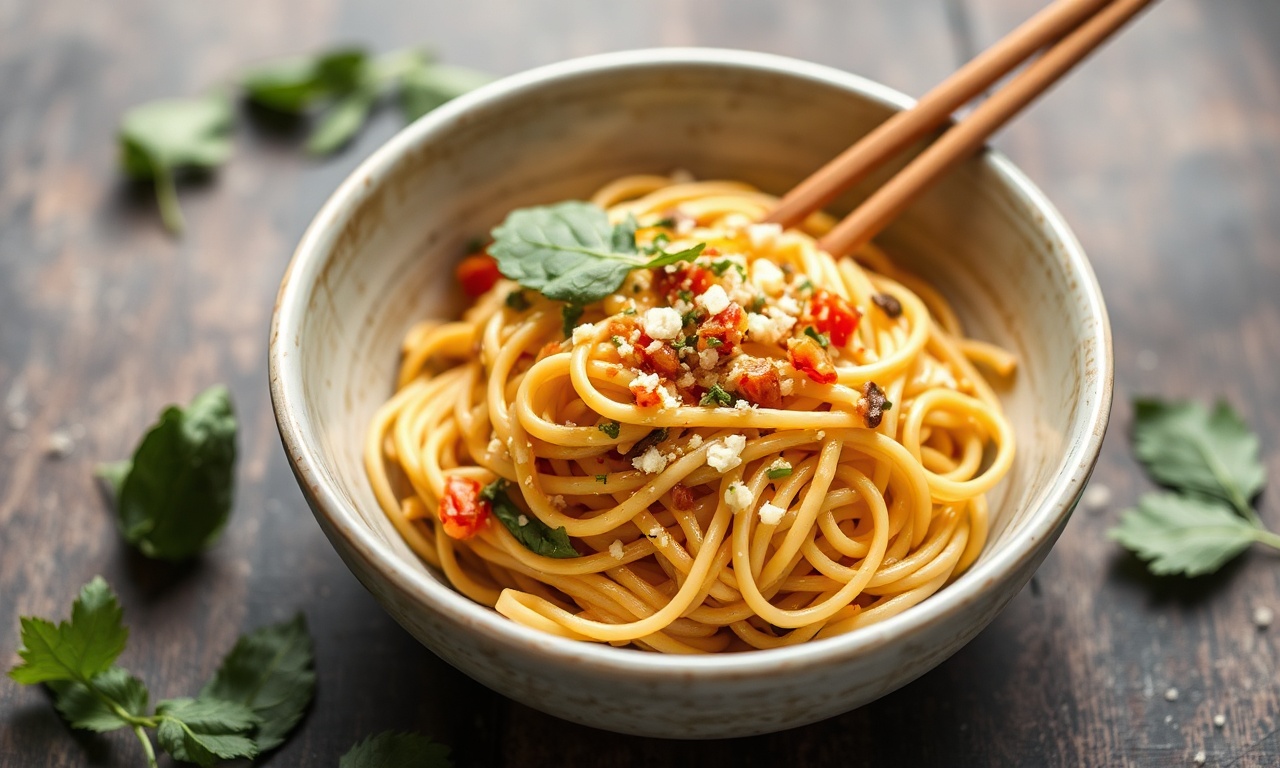 Power-packed plant protein noodles, easy Instant Pot recipe.