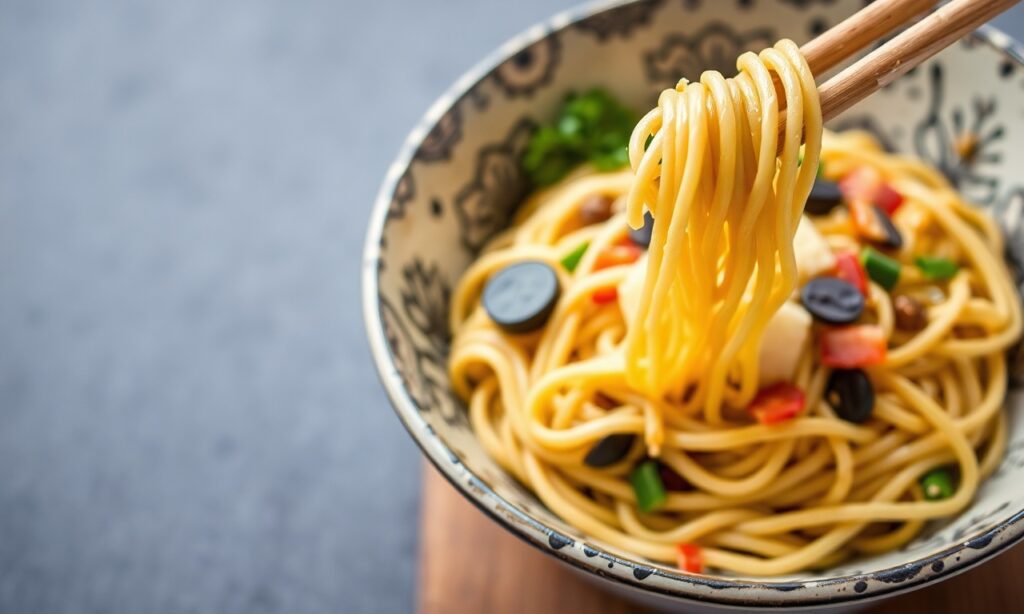 Power-packed protein noodles made easily in Instant Pot.