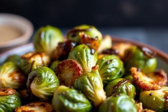 Mastering Balsamic glazed Brussels sprouts, sweet, tangy, crispy perfection.