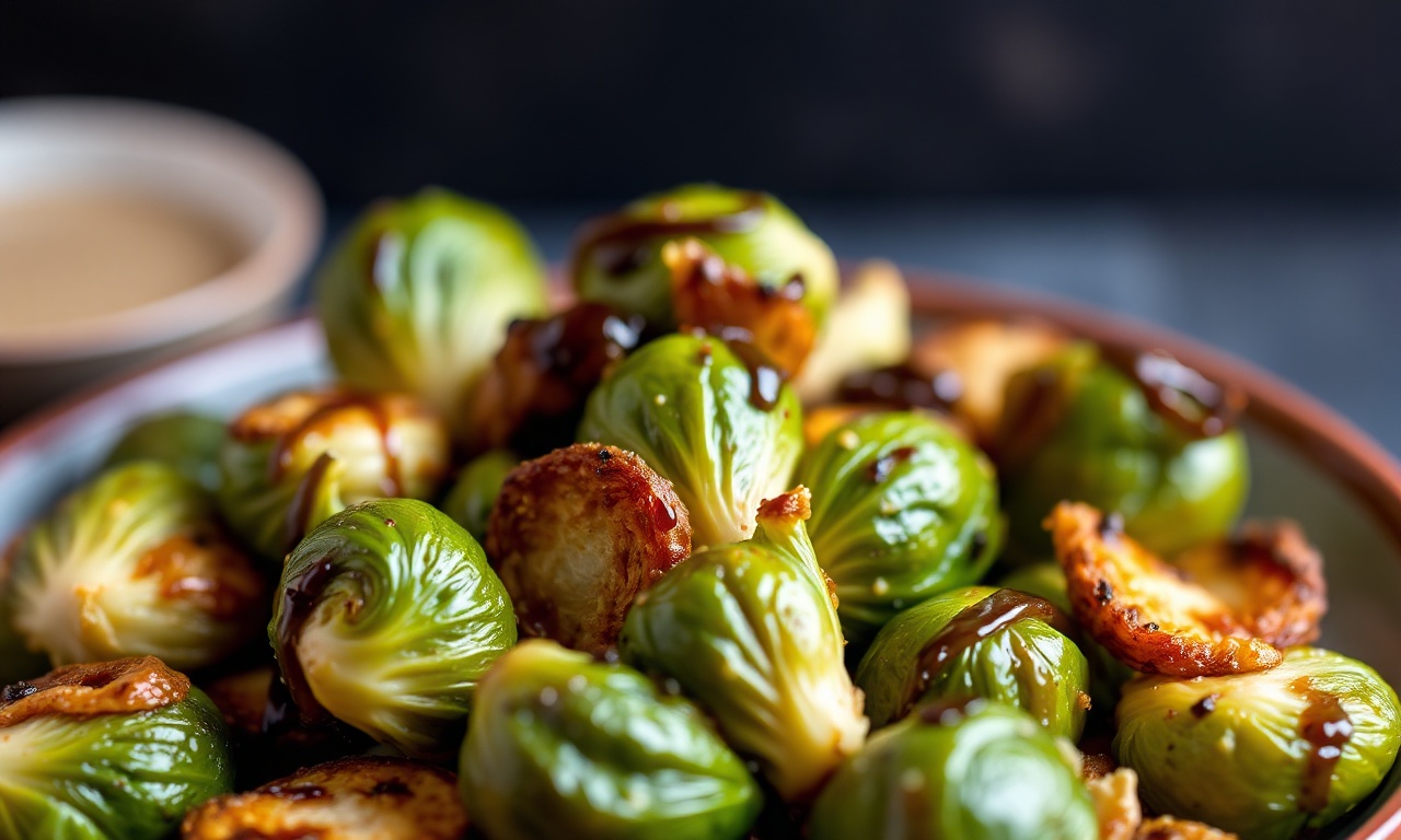 Mastering Balsamic glazed Brussels sprouts, sweet, tangy, crispy perfection.
