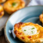 Mini egg frittatas: flavorful tiny bites of morning joy.