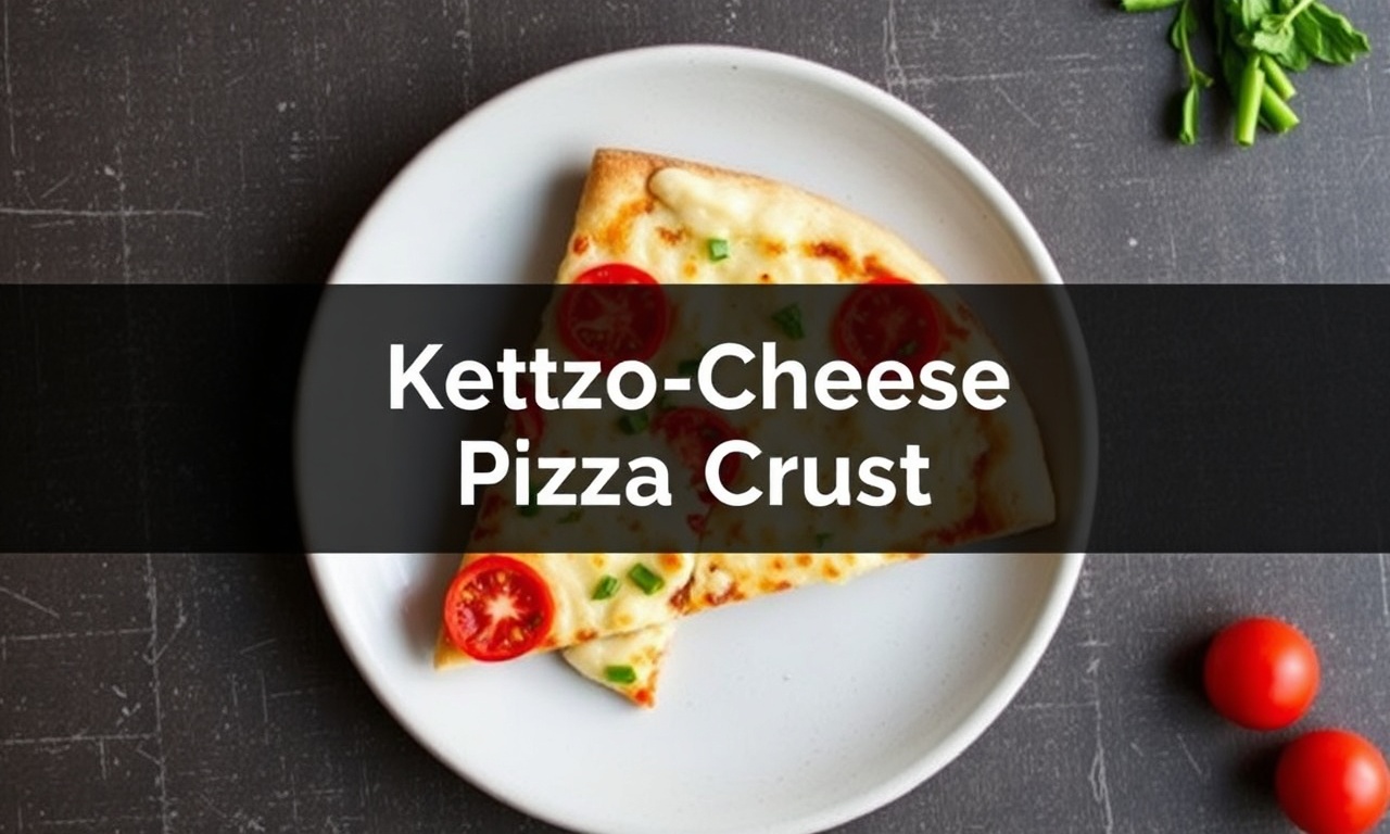 Keto cottage cheese pizza crust: delicious, easy, gluten-free recipe.