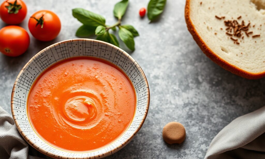 Perfect creamy tomato soup recipe: silky, savory comfort.