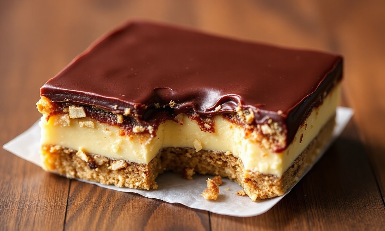 Delicious Nanaimo Bars: Canada's no-bake sweet treat.