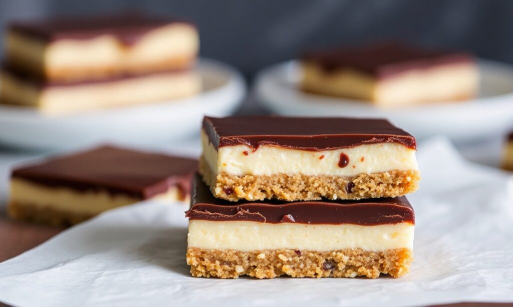 Delicious Nanaimo Bars: Canada's no-bake sweet delight.