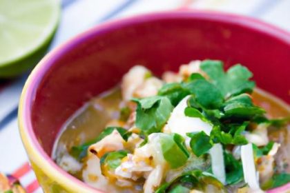 Wholesome White Chicken Chili: A Flavorful Comfort Bowl