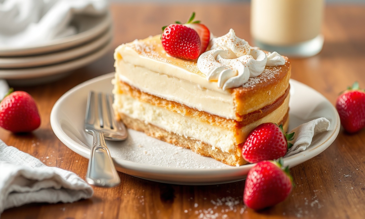 Irresistible charm: delicious Torta de Tres Leches uncovered.