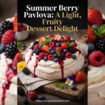 Summer Berry Pavlova: A Light, Fruity Dessert Delight