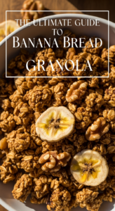 Crunchy Comfort: The Ultimate Guide to Banana Bread Granola