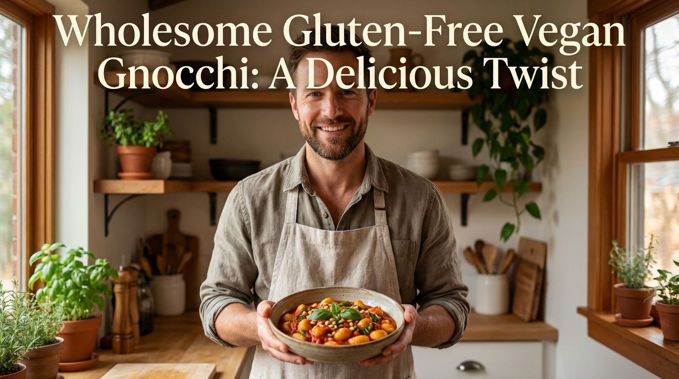 Wholesome Gluten-Free Vegan Gnocchi: A Delicious Twist