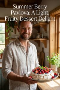 Summer Berry Pavlova: A Light, Fruity Dessert Delight