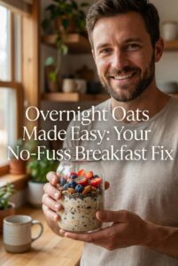 Overnight Oats Made Easy: Your No-Fuss Breakfast Fix