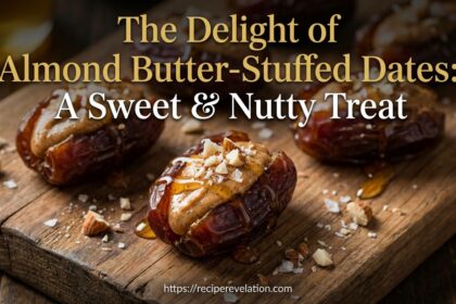 Sweet & Nutty: The Delight of Almond Butter-Stuffed Dates