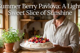 Summer Berry Pavlova: A Light, Sweet Slice of Sunshine