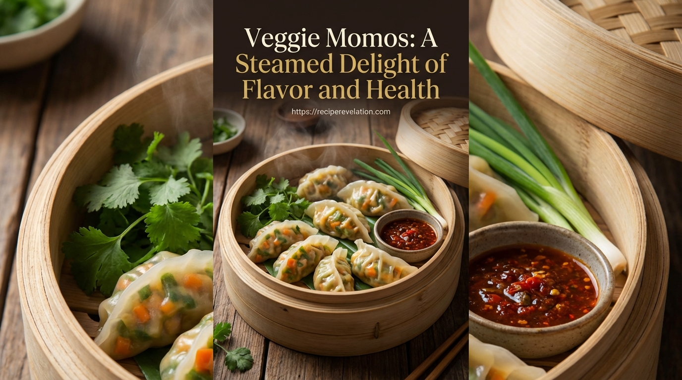 Veggie Momos: A Steamed Delight of Flavor and Health